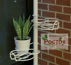металлическая подставка для деток и черенков растений. Фото N3